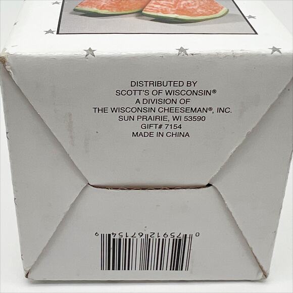 New in Box Watermelon Salt & Pepper Shakers by Scott's of Wisconsin - Picture 4 of 4